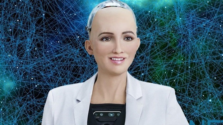 About sophia robot in hot sale english