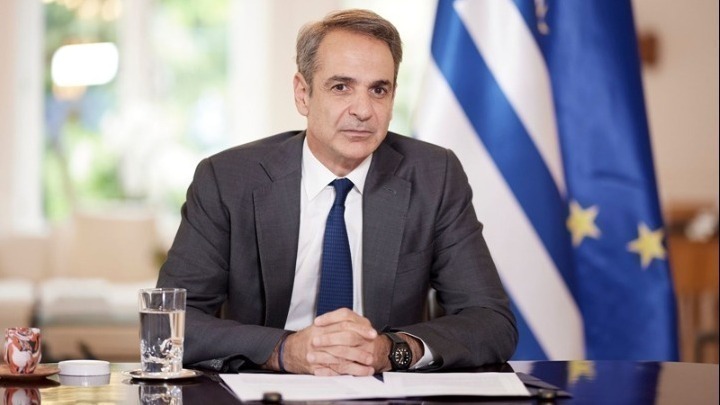 Meeting between Kyriakos Mitsotakis and the CEO of JPMorgan Chase